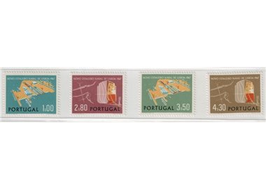 PORTUGAL 1967 Inauguration of the shipyard 4v MNH**