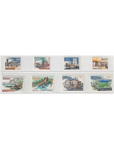 PORTOGALLO 1972 Vedute e monumenti 8v MNH**