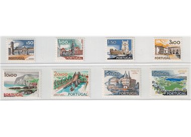 PORTUGAL 1972 Views and monuments 8v MNH**