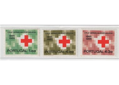 PORTOGALLO 1965 Croce Rossa 3v MNH**