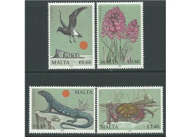 MALTA 2010 Biodiversità 4v MNH**