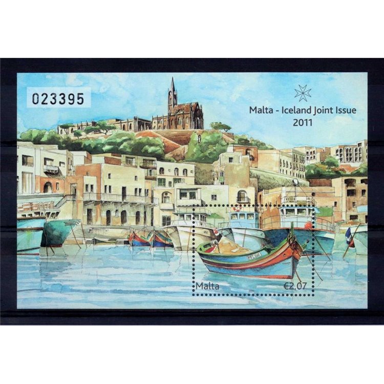 MALTA 2011 View (ex with Iceland) 1 s/s MNH**