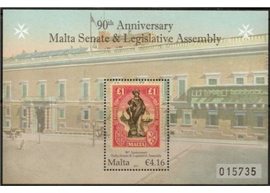 MALTA 2011 Senate and Legislative Assembly 1 s/s MNH**