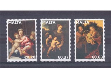 MALTA 2011 Natale 3v MNH**