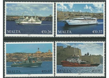 MALTA 2011 Navi 4v MNH**