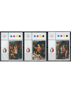 MALTA 2012 Natale 3v MNH**