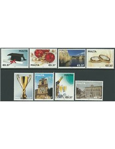 MALTA 2012 Greeting Stamps 8v MNH**