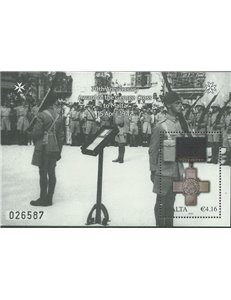 MALTA 2012 George Cross 1 s/s MNH**