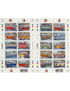 MALTA 2011 Autobus di Malta 20v MNH**