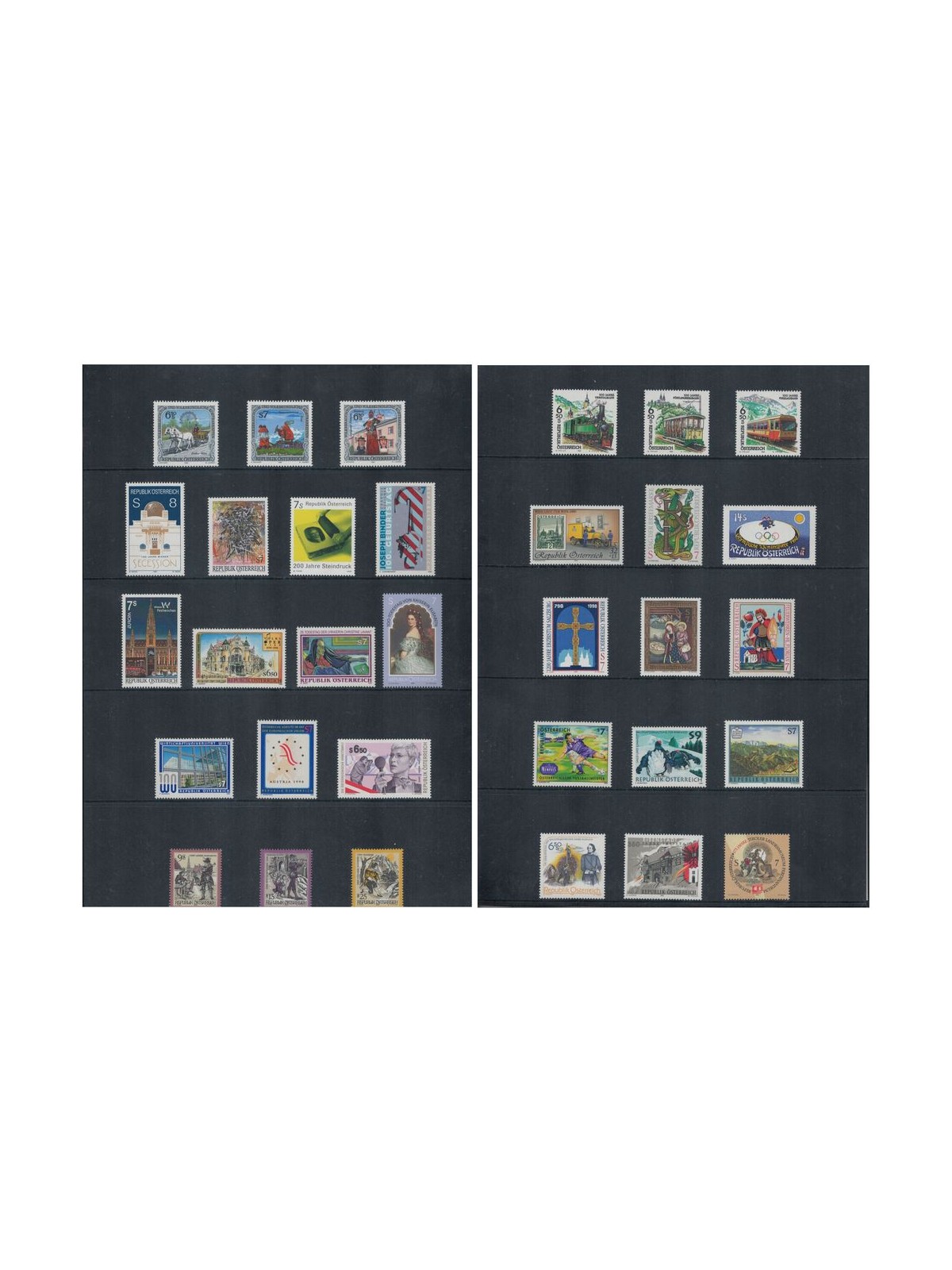 AUSTRIA 1998 Complete vintage 32v MNH**