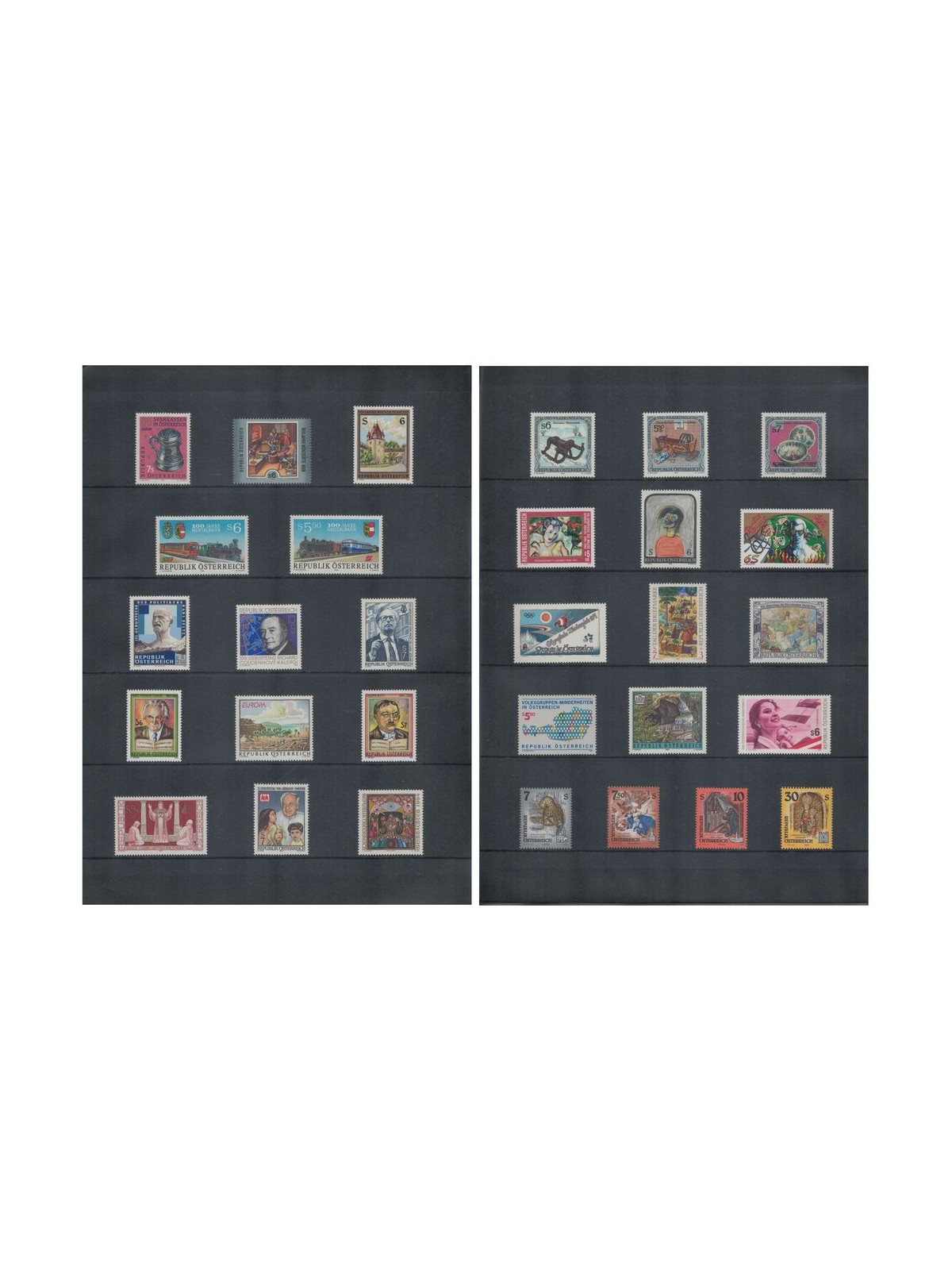 AUSTRIA 1994 Annata completa 30v MNH**