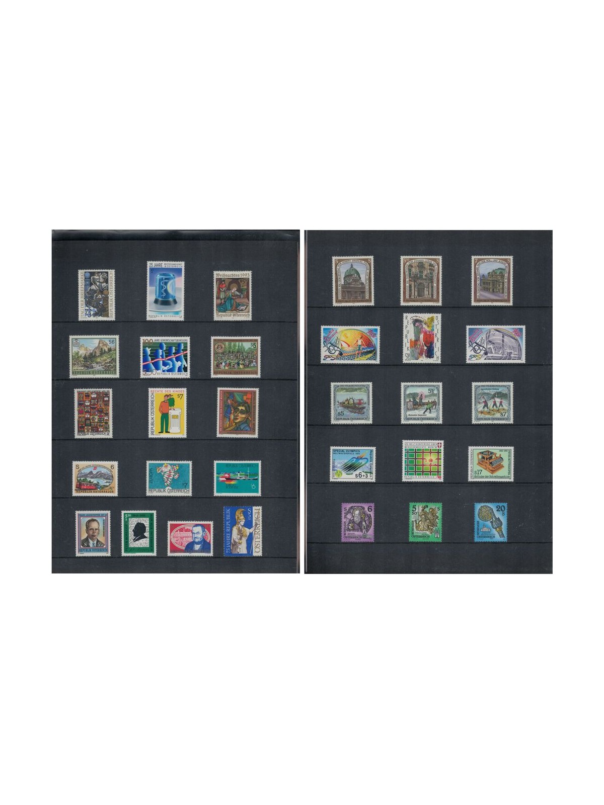 AUSTRIA 1993 Complete vintage 31v MNH**