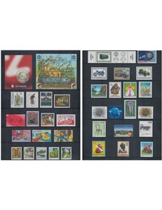 AUSTRIA 2002 Annata completa 35v + 2 BF MNH**