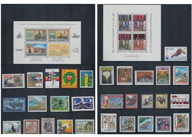 AUSTRIA 2000 Annata completa 30v + 2 BF MNH**