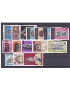 JERSEY 1977 Complete vintage 16v MNH**