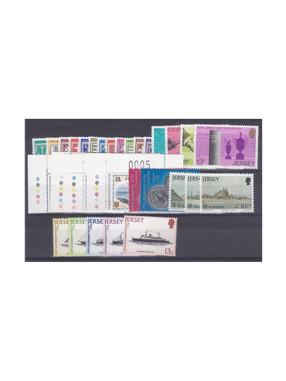 JERSEY 1978 Complete Year 31v MNH**