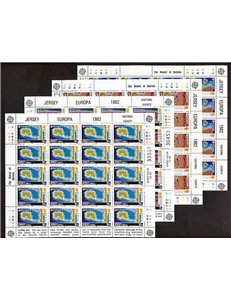 JERSEY 1982 Europa 4 MF MNH**