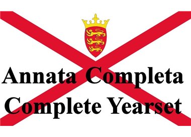 JERSEY 1984 Annata completa 27v + 1 BF MNH**