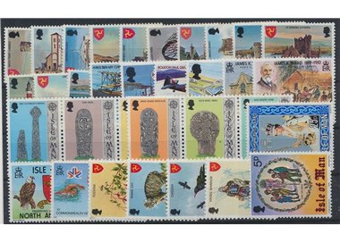MAN 1978 Complete Vintage 33v MNH**