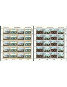 GUERNSEY 1983 Europe 2 m/s MNH**