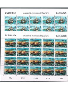 GUERNSEY 1982 Europe 2 m/s MNH**