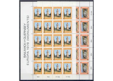 GUERNSEY 1978 Europa 2 MF MNH**