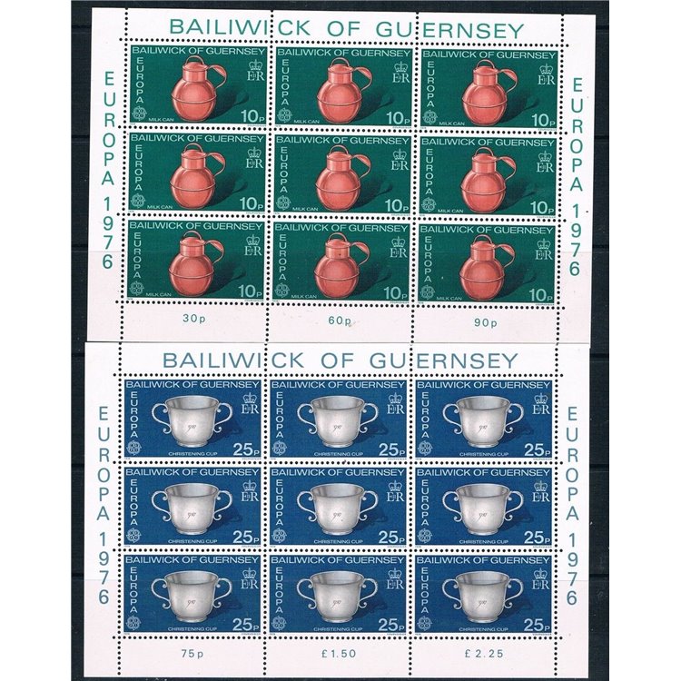 GUERNSEY 1976 Europe 2 m/s MNH**