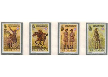 MAN 1976 Bicentenario Stati Uniti 4v MNH**
