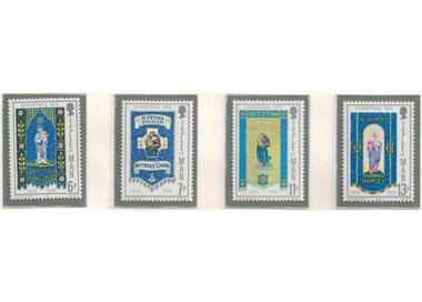 MAN 1976 Christmas 4v MNH**