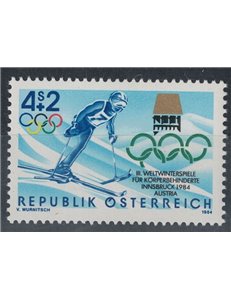 AUSTRIA 1984 Giochi invernali per invalidi MNH**