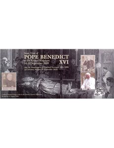 MAN 2010 Papa Benedetto XVI 1 BF MNH**