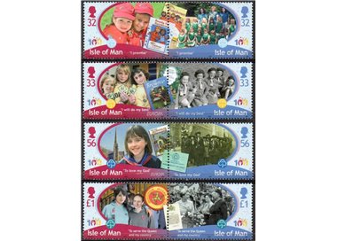 MAN 2010 Centenary of the Scout Guides 8v MNH**