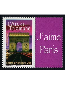 FRANCE 2007 Arc de Triomphe MNH**