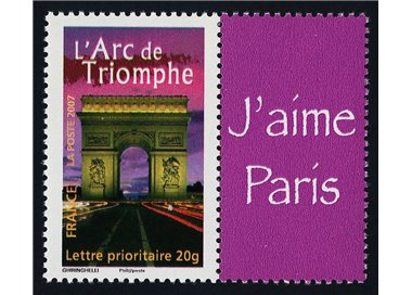 FRANCIA 2007 Arco di Trionfo MNH**