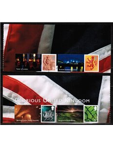 GRAN BRETAGNA 2008 Emblemi regionali 4v MNH**