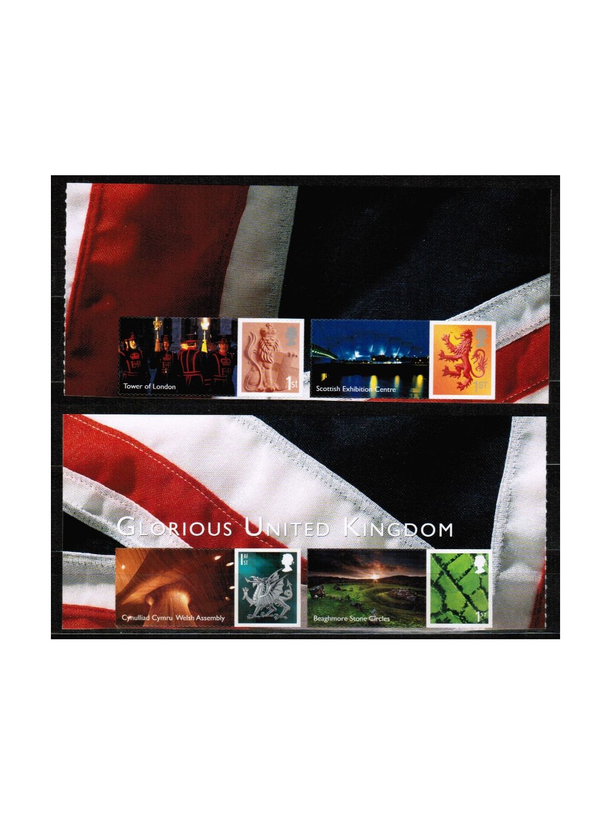 GREAT BRITAIN 2008 Regional Emblems 4v MNH**