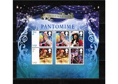GRAN BRETAGNA 2008 Natale, Pantomime 1 BF MNH**