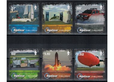 MAN 2011 TopGear television series 6v MNH**