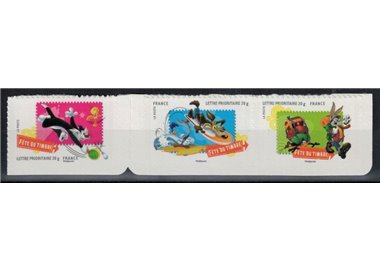 FRANCE 2009 Stamp Day (from booklet) 3v MNH**