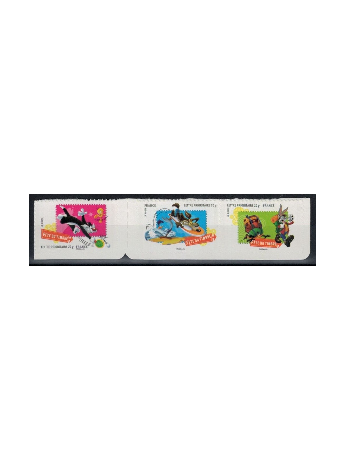 FRANCE 2009 Stamp Day (from booklet) 3v MNH**