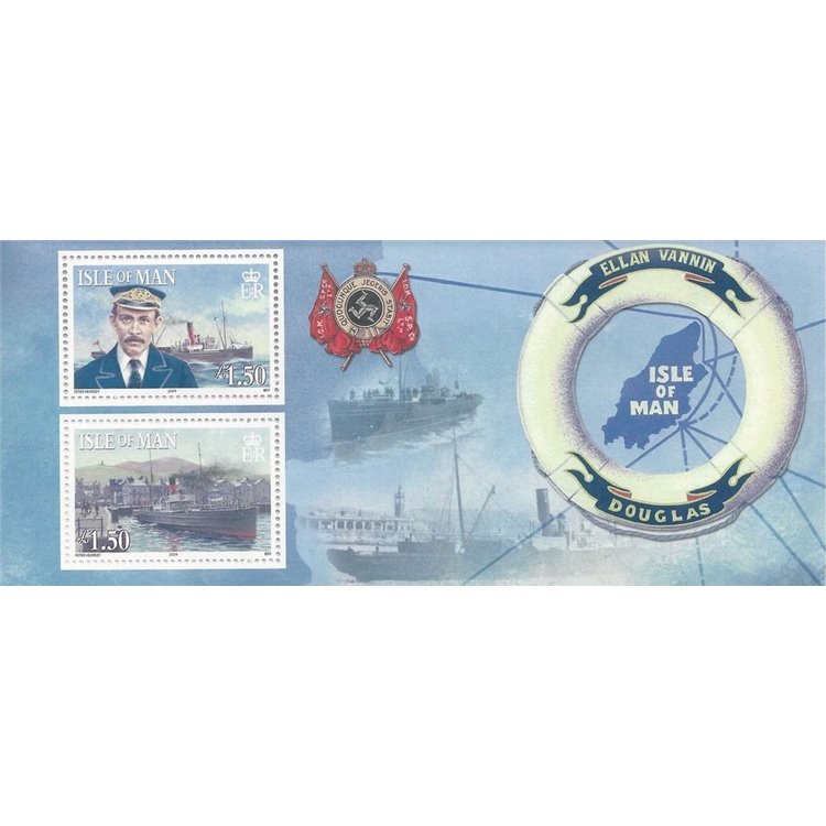 MAN 2009 Sinking of the ship Ellan Vannin 1 s/s MNH**