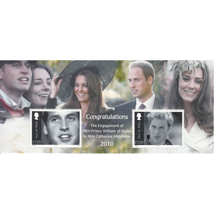 MAN 2010 Engagement of Prince William 1 s/s MNH**