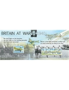 MAN 2010 Anniversary of the Battle of Britain 1 s/s MNH**
