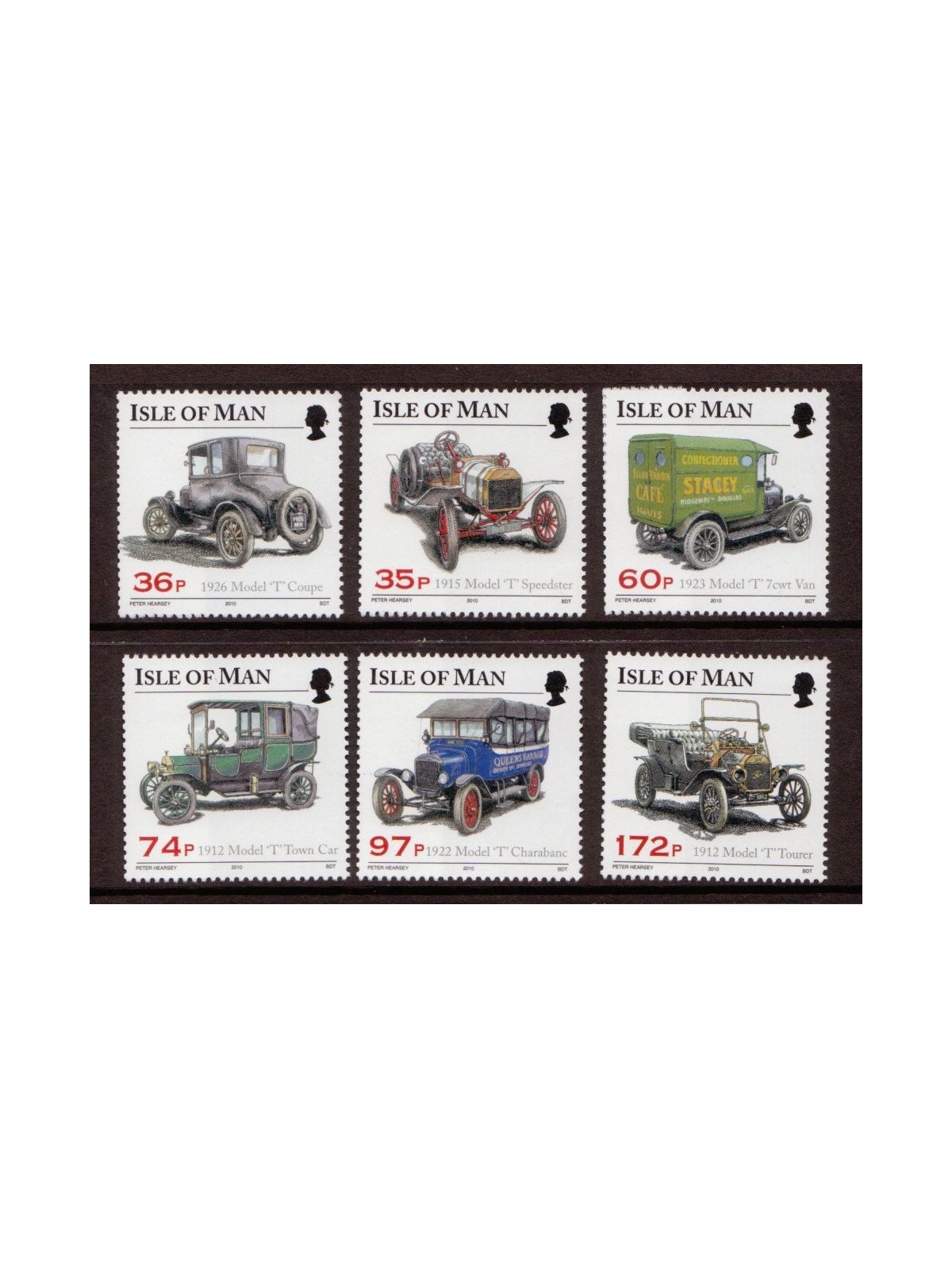 MAN 2010 Ford model T 6v MNH**