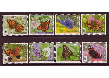 MAN 2011 Farfalle 8v MNH**