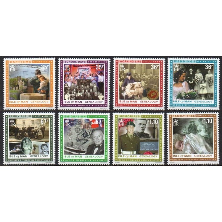 MAN 2011 Stages of Life 8v MNH**