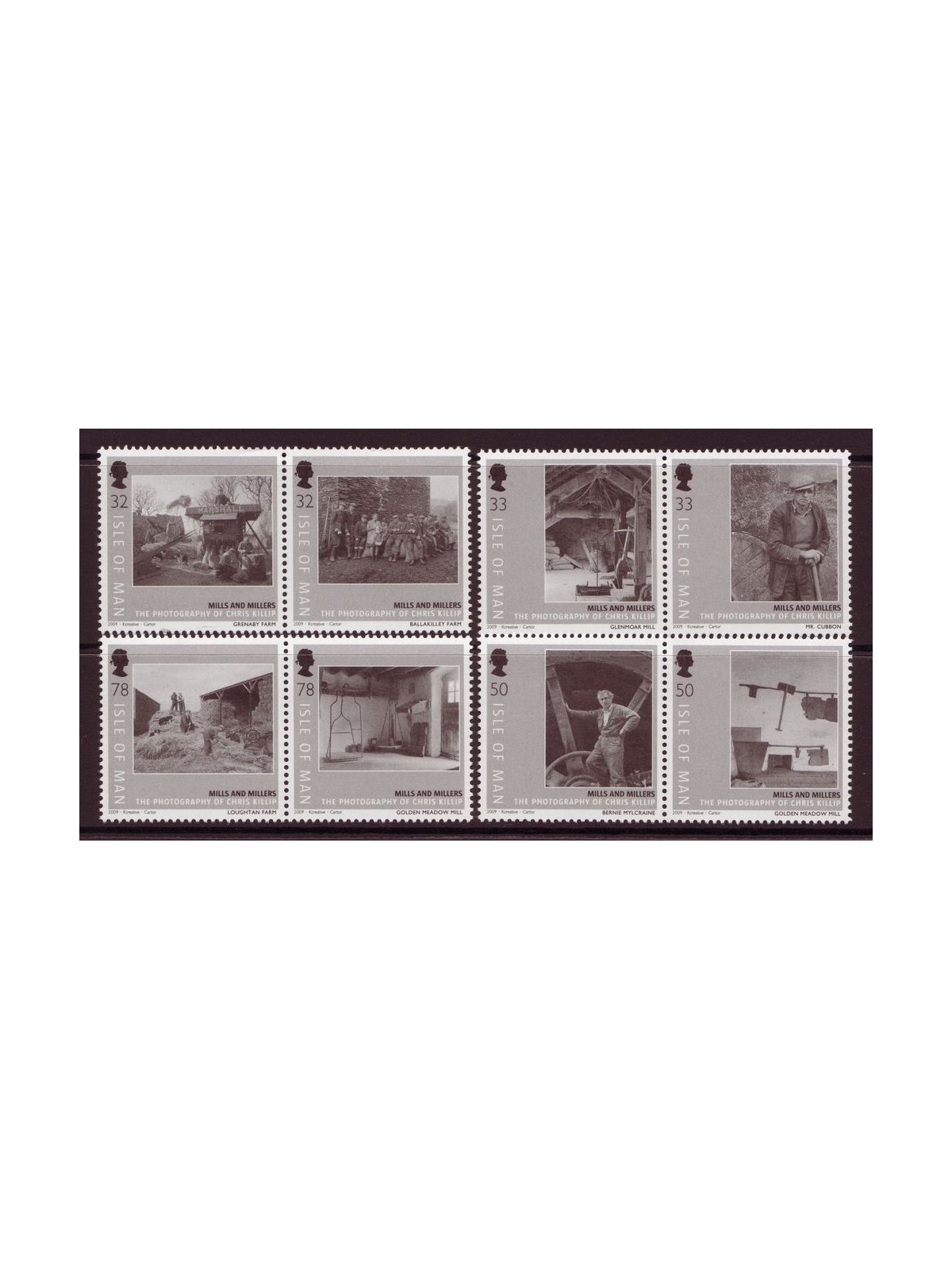 MAN 2009 Mulini e mugnai 8v MNH**