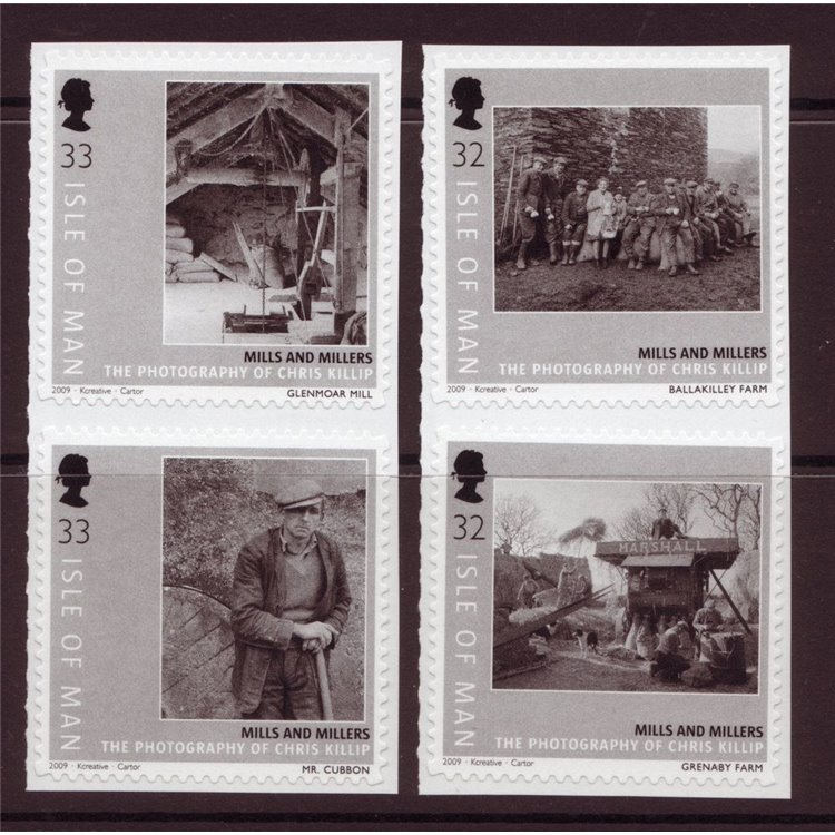MAN 2009 Mills and millers 4v MNH**