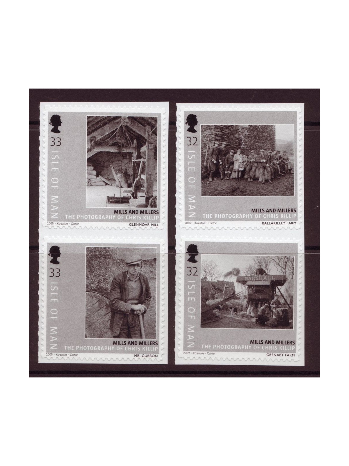 MAN 2009 Mulini e mugnai 4v MNH**