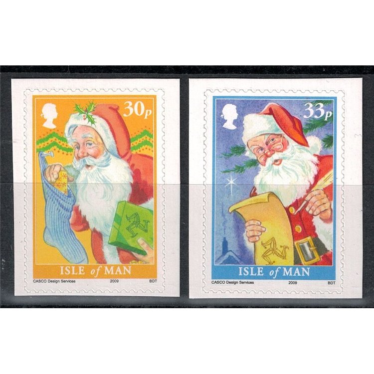 MAN 2009 Christmas ad. 2v MNH**